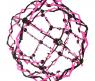 Шар-головоломка "Иголка", розовый, 17 см