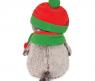 Мягкая игрушка "Кот Басик в шапке и шарфике", 22 см