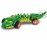 Машинка "Хот Вилс" - Аллигатор, зеленая (свет, звук), 32 см