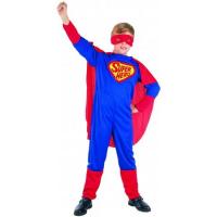 Карнавальный костюм "Супермен" с плащом, 7-10 лет