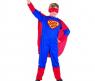 Карнавальный костюм "Супермен" с плащом, 7-10 лет
