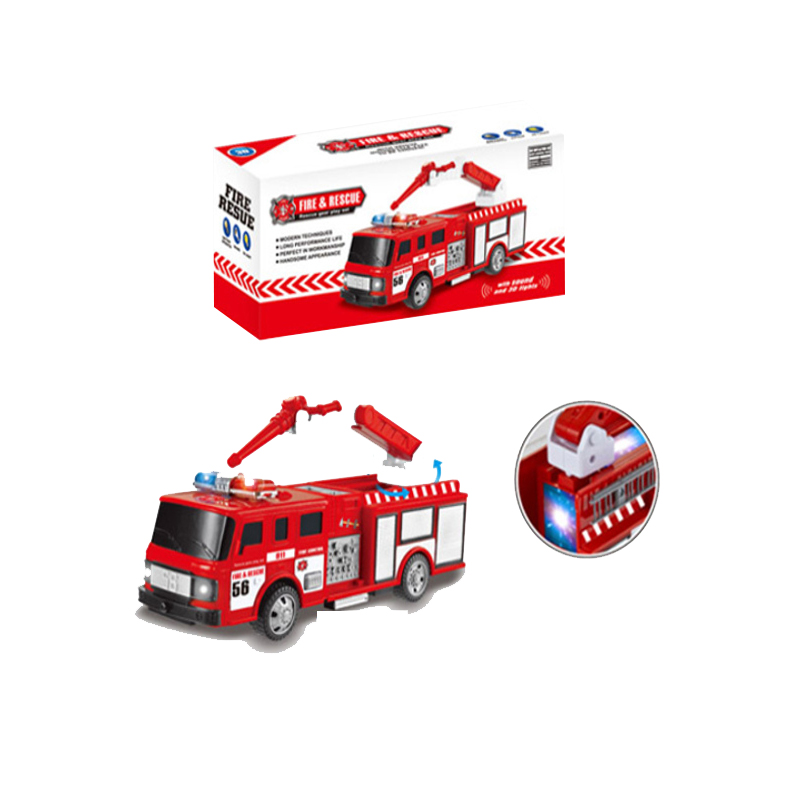 Игрушечная пожарная машина Fire And Rescue (свет, звук)