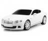 Машина р/у Bentley Continental GT Speed (на бат., свет), белая, 1:24