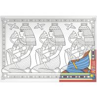 Раскраска "Арт-галерея" - Египет, 46 x 32 см