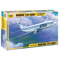 Сборная модель "Пассажирский авиалайнер" - Боинг 737-800, 1:144