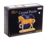 Кристальный 3D пазл "Конь", 100 дет.
