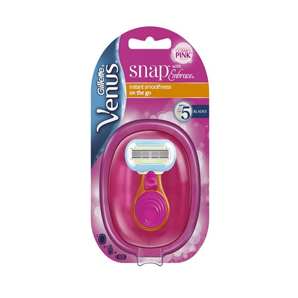 Компактная бритва Venus Snap Embrace с 1 сменной кассетой, розовая