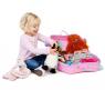 Детский чемодан на колесиках "Рози", розовый