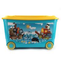 Ящик для игрушек на колесах "Пластишка"