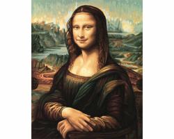 Раскраска по номерам "Мона Лиза", 40 х 50 см