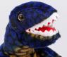 Мягкая игрушка "Динозавр - Тиранозавр Рекс", синий, 40 см