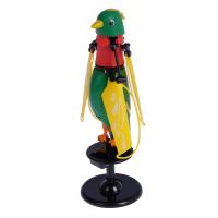 Интерактивная игрушка "Летающая птичка", зеленая