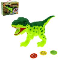 Проектор-лампа и раскраска "Динозаврик Тиранозавр"
