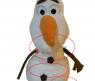 (УЦЕНКА) Мягкая игрушка Frozen - Снеговик Олаф (звук), 33 см