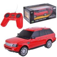 Машина р/у Range Rover Sport (на бат., свет), красная, 1:24