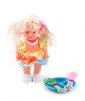 Кукла Lovely Keity с набором посуды, 15 см
