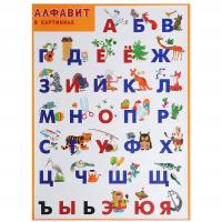Плакат "Алфавит в картинках"