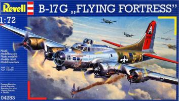 Сборная модель "Самолет-бомбардировщик Боинг B-17G «Летающая крепость»" 1:72