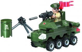 Пластиковый конструктор Small Tank "Танк", 69 дет.