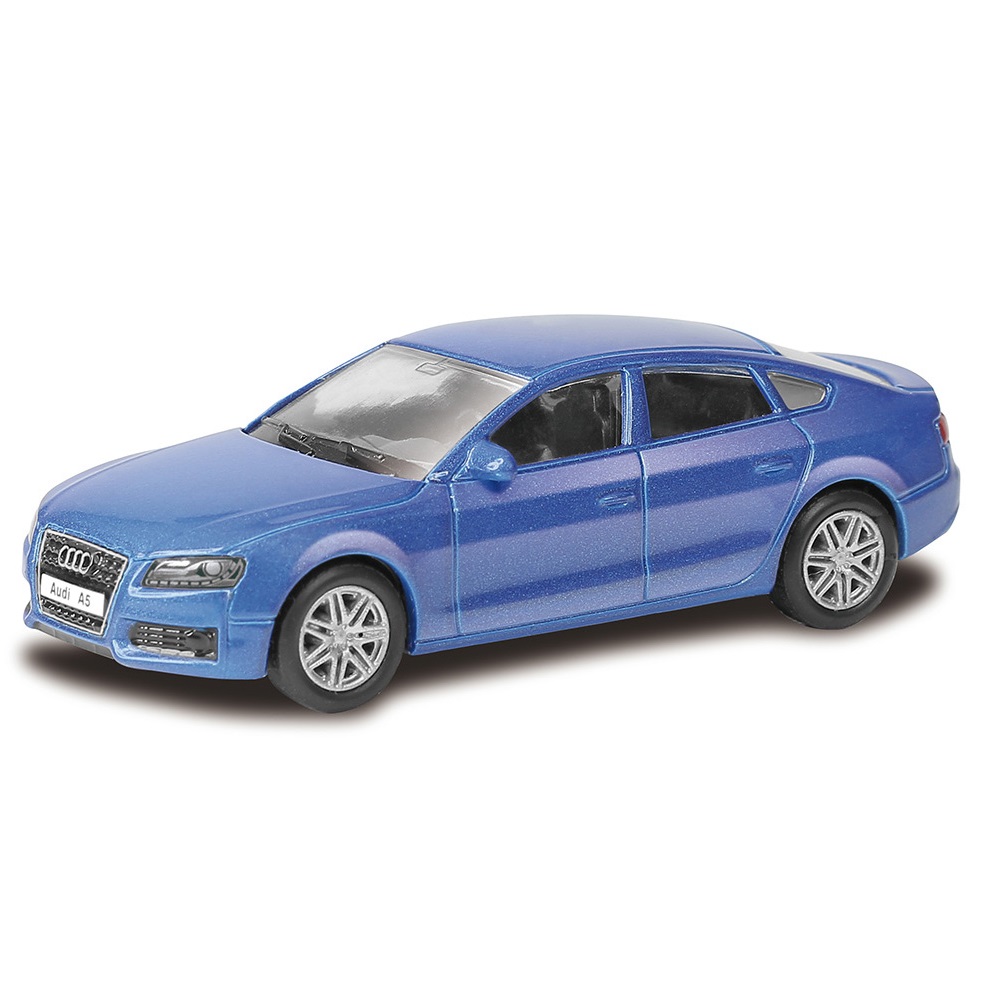 Коллекционная модель Audi A5, синяя, 1:64