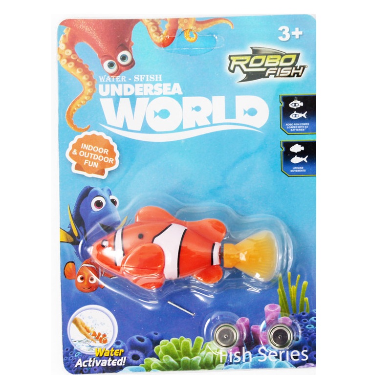 Рыбка для ванны Undersea World (движение), оранжевая