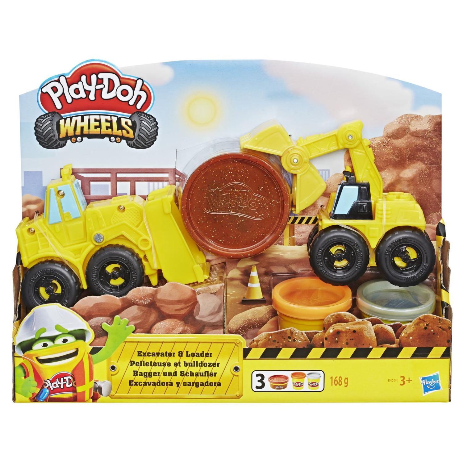 Игровой набор Play-Doh Wheels - Экскаватор