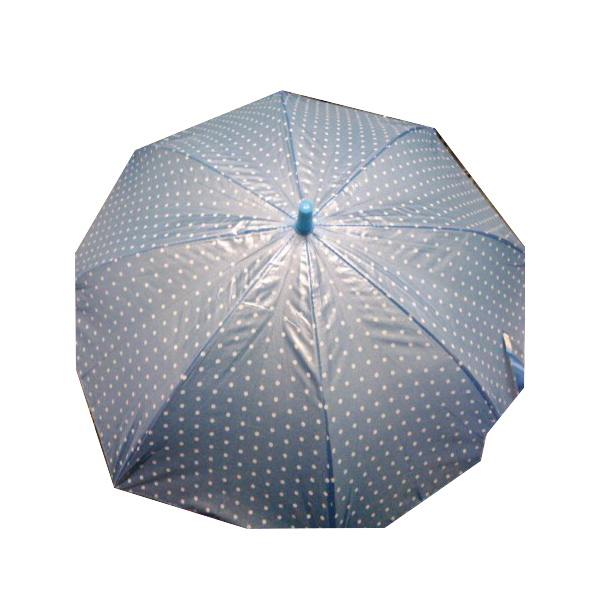 Детский зонт со свистком, голубой, 45 см