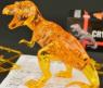 Кристальный 3D-пазл "Динозавр", желтый, 50 элементов