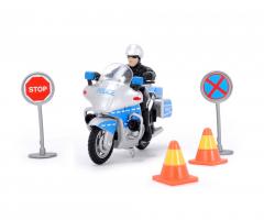 Игровой набор "Полицейский на мотоцикле"