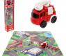 Игровой набор "Пожарная служба" с игровым ковриком и машиной