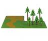Игровой набор Siku World - Грунтовые дороги и леса