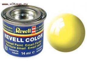Эмалевая глянцевая краска Revell Color, желтая