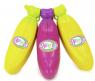 Игрушка-сюрприз Bananas "Связка из 3 бананов", желтый, розовый, желтый