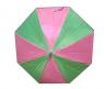 Детский зонтик со свистком, зелено-розовый