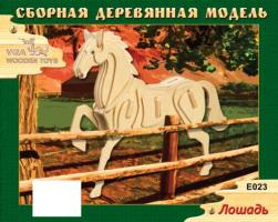 Модель деревянная сборная "Лошадь"