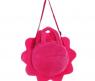 Детская сумка "Смайлик с языком", розовая