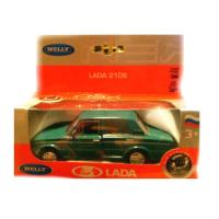 Коллекционная модель Lada-2106, темно-бирюзовая, 1:34-39