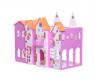 Домик для кукол "Замок Джульетты" с мебелью, бело-розовый