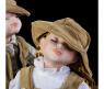 Коллекционные куклы "Парочка" - Поцелуйчик в стиле сафари, 30 см, 2 шт.