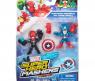 Набор микро-фигурок Super Hero Mashers - Капитан Америка и Красный Череп