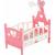 Сборная кроватка для кукол №3, розовая, 6 элементов
