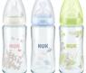 Стекл. бутылочка NUK First Choise Plus (с соской из силикона, размер 1), 240 мл
