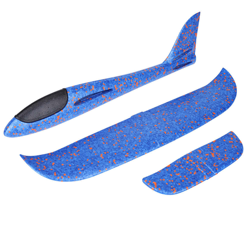 Самолет-планер, синий, 48 см