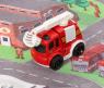 Игровой набор "Пожарная служба" с игровым ковриком и машиной