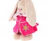 Мягкая игрушка «Зайка Ми» в платье и розовой дублёнке, 25 см