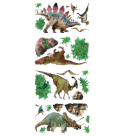 Наклейки на стену "Динозавры", 25 стикеров