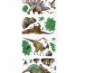 Наклейки на стену "Динозавры", 25 стикеров