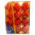 Подарочный набор из 12 новогодних шаров, красный, 6 см