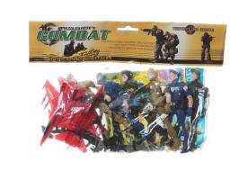 Игровой набор солдат с оружием Mission Combat, 28 см