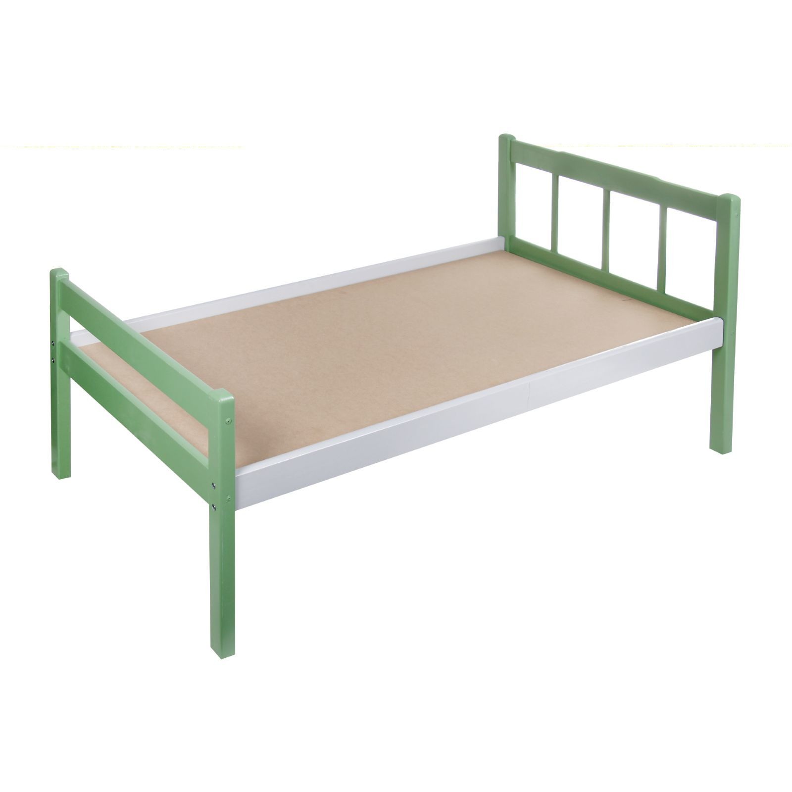 Кровать детская зеленая